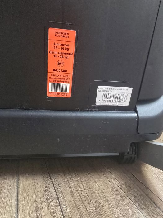 Fotelik britax römer kidfix III 15-36kg