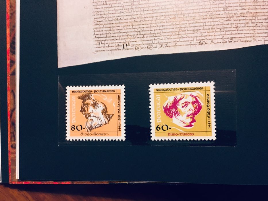 Livro CTT "Henrique o Navegador" coleção selos filatelia correios