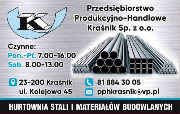 Słupek betonowy do malin, do sadu L=2,00 mb, różne wymiary