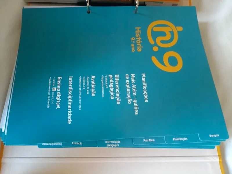 H.9 - História 9º Ano - Dossier do professor completo.