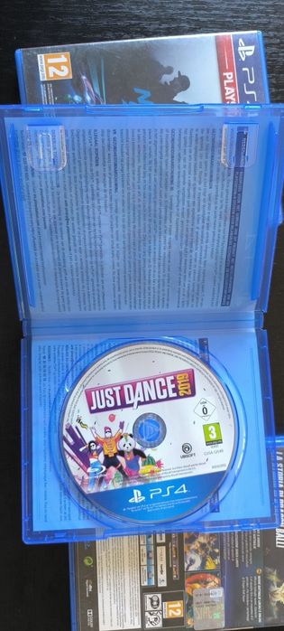 Need for speed/Dragon ball xenoverse 2/Just dance 2019 PlayStation 4