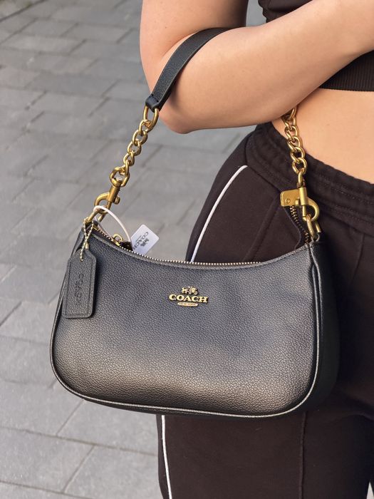 Чорна сумка Coach Teri