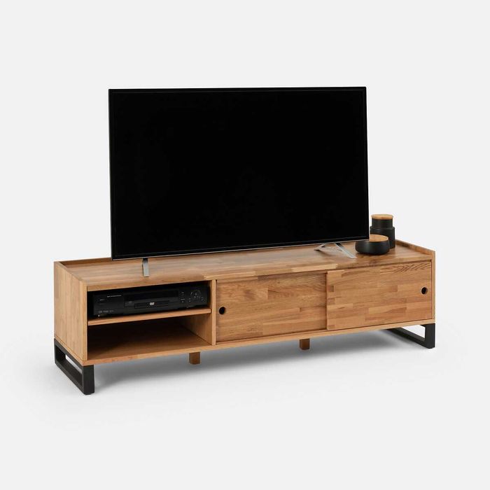 Móvel TV carvalho maciço