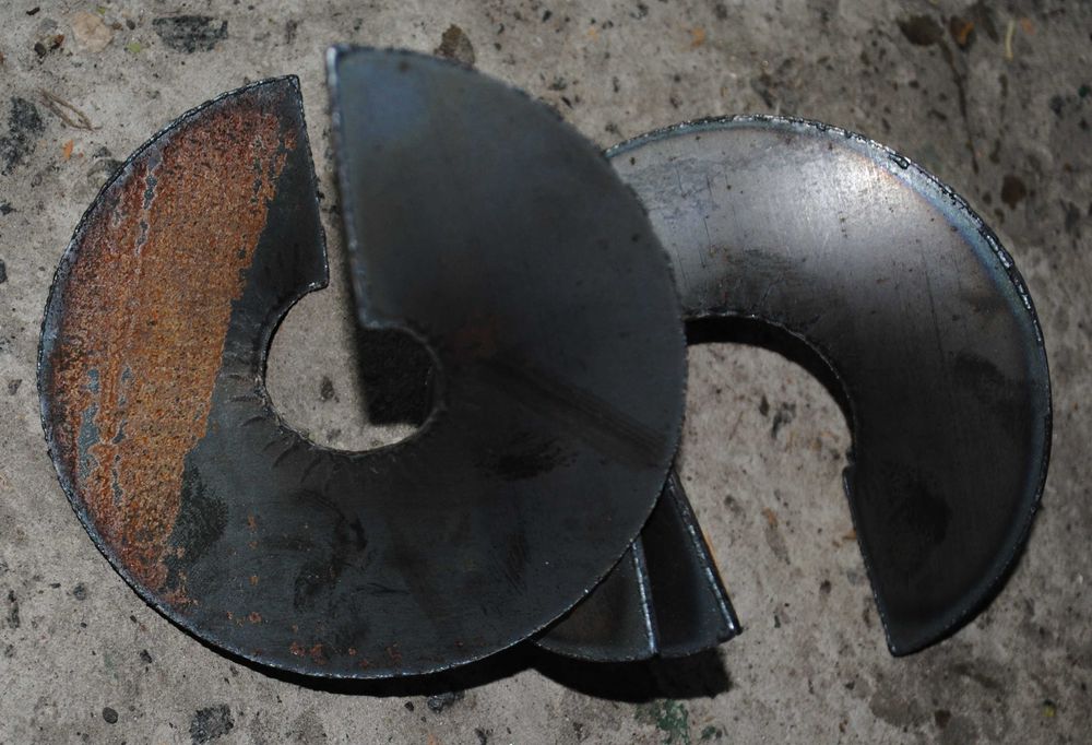 Спіраль, ніж на ямобур, бур садовий, для стовпчиків, ям, шнековий.