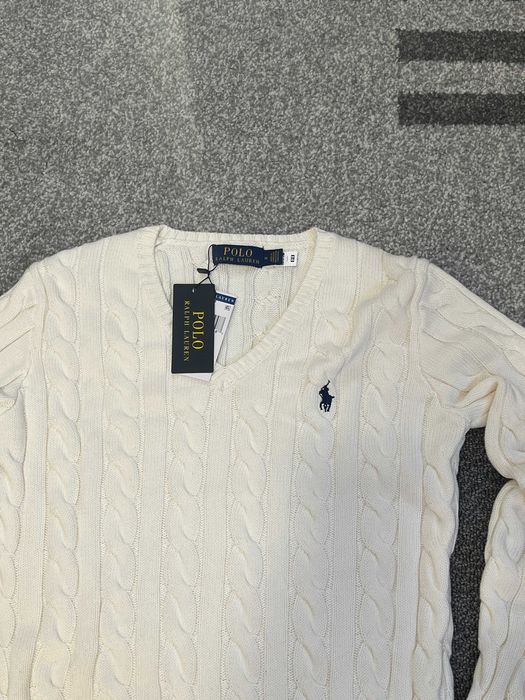 Sweter Polo Ralph Lauren – damski | biały M
