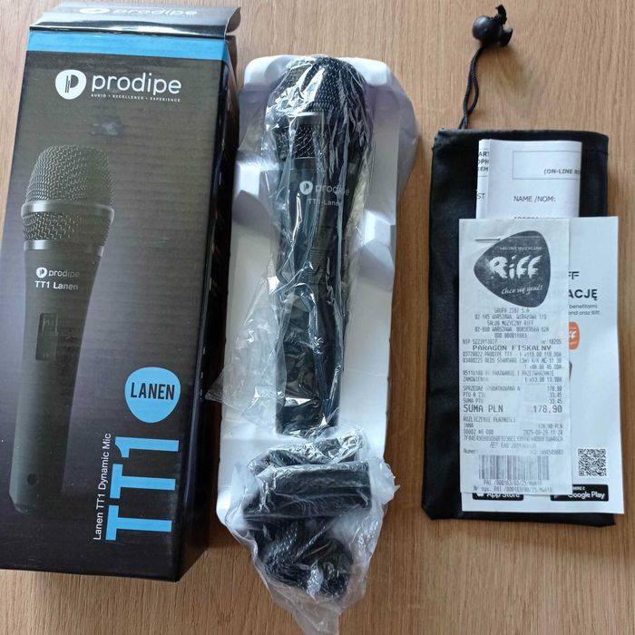 mikrofon dynamiczny Prodipe Lanen TT1- nowy
