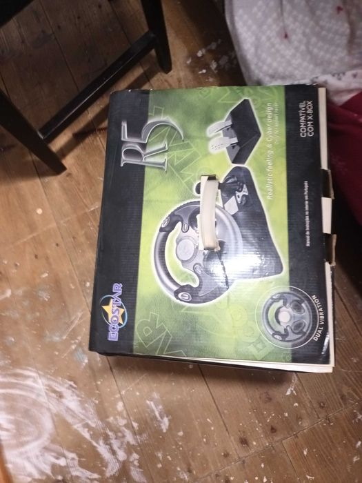 Volante e pedais para xbox