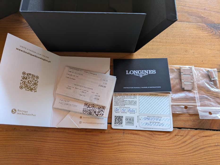 Longines HydroConquest 39mm – Como Novo | Garantia e Caixa