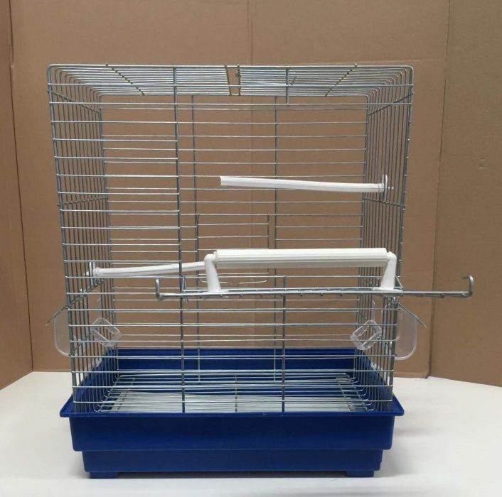 NOVO - Gaiola ZINCADA para Aves domesticadas, 45cm altura