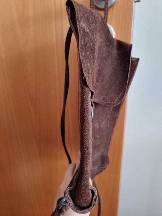 Mochila castanha vintage