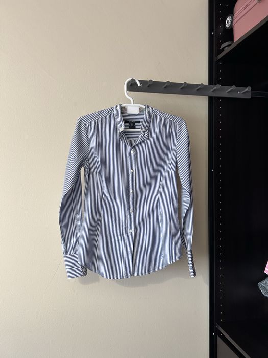 Camisa riscas azul GANT