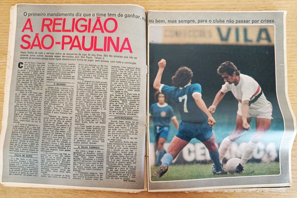 Revista desportiva Placar nº 191 de novembro de 1973