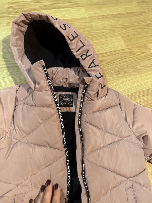 Kurtka zimowa płaszcz dla dziewczynki r. 122 Cool Club