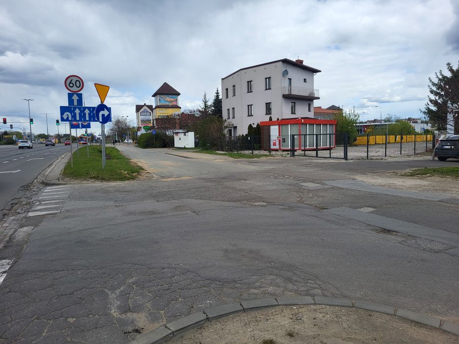 Działka biznes Modlińska Warszawa wynajmę
