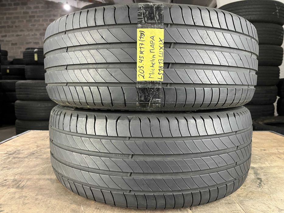 LS1813 Літні шини 205/45r17 Michelin Primacy 4 пара резина р17