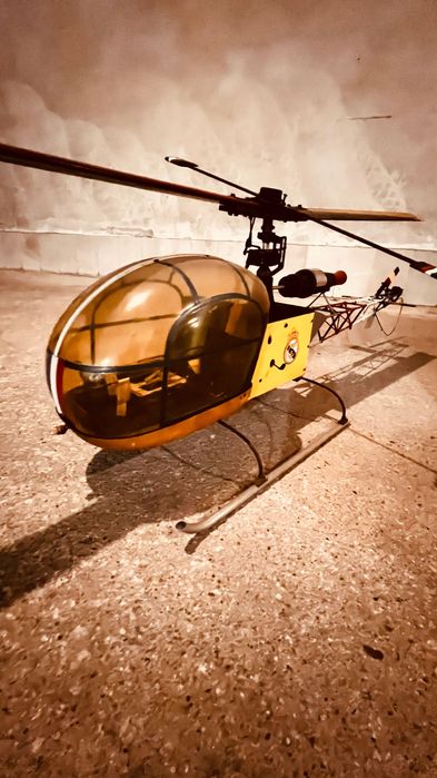 Helicóptero Alouette RC ano 70