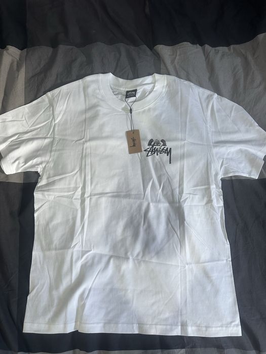 Nowa koszulka stussy biała rozmiar m