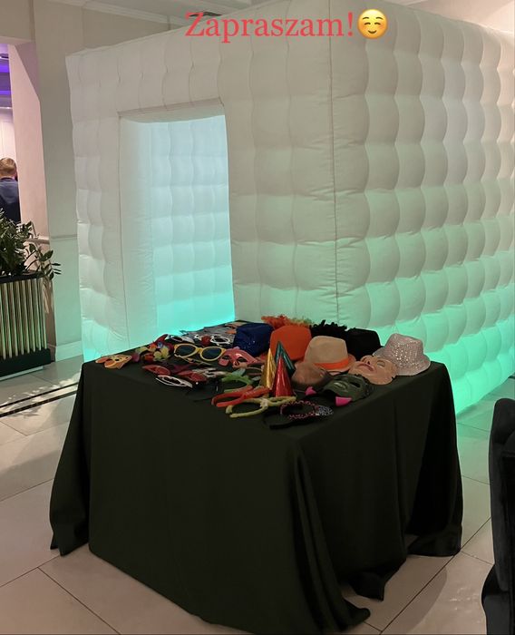 SPRZEDAM! Fotobudka z dmuchaną kabiną led