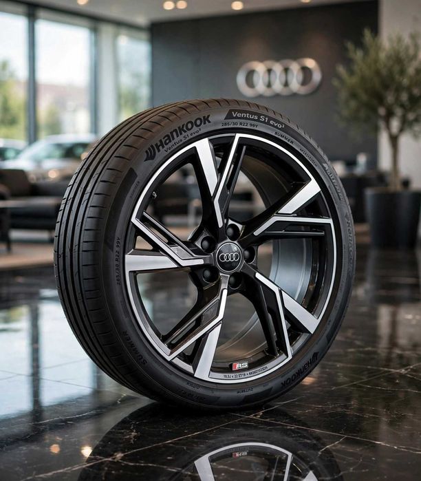 Kola Audi RS6 RS7 22 4K0601025DH 10.5J ET19 5x112 bicolor Hankook 285 30 R22 2023