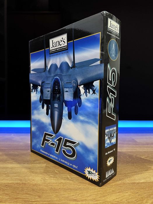 Jane's F-15 (PC PL 1998) BIG BOX polskie premierowe wydanie IPS