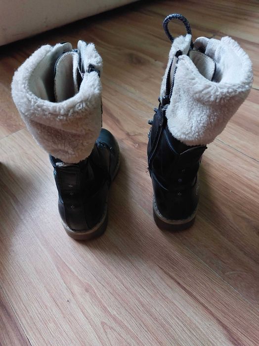 Kozaki zimowe dziewczęce Frozen Elsa, rozmiar 28