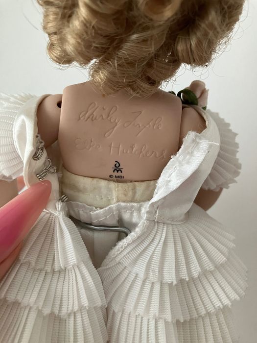 Kolekcjonerska lalka porcelanowa shirley temple