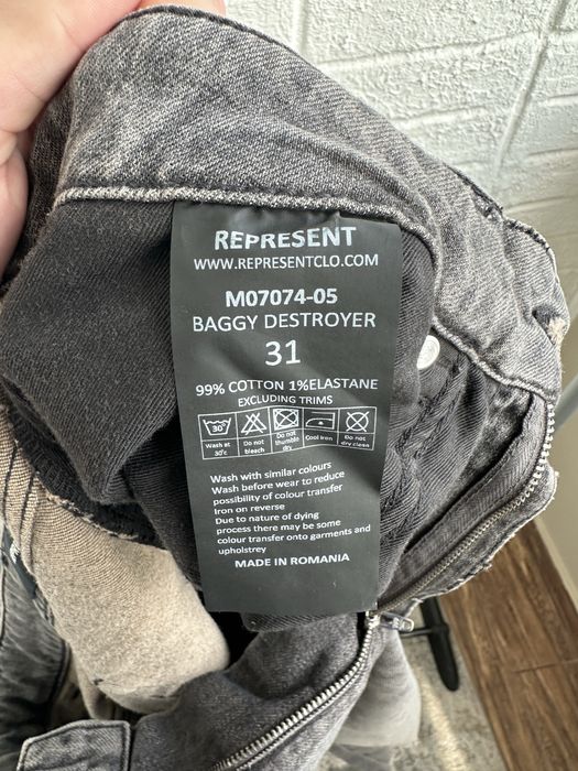 RRP 210$ джинси Represent Destroyer Jeans оригінал