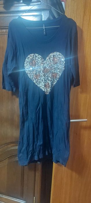Vestido xl azul marinho
