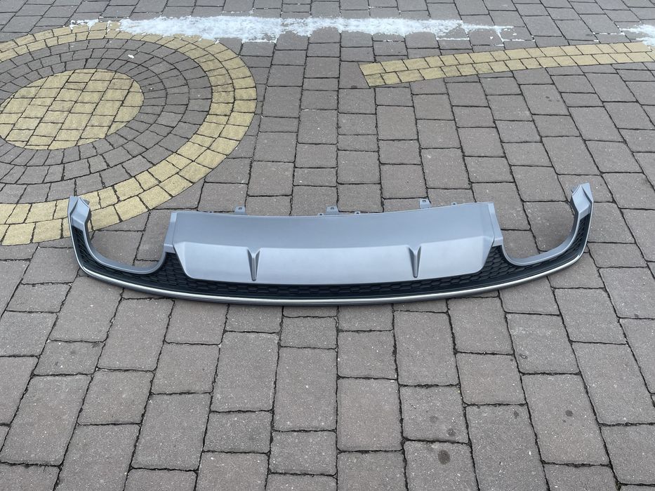 діфузор дифузор накладка бампер с лайн s line rs a4a5a6a7a8s4s5s6s7s8