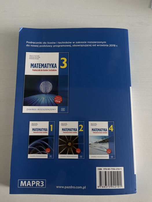 Matematyka rozszerzona 3