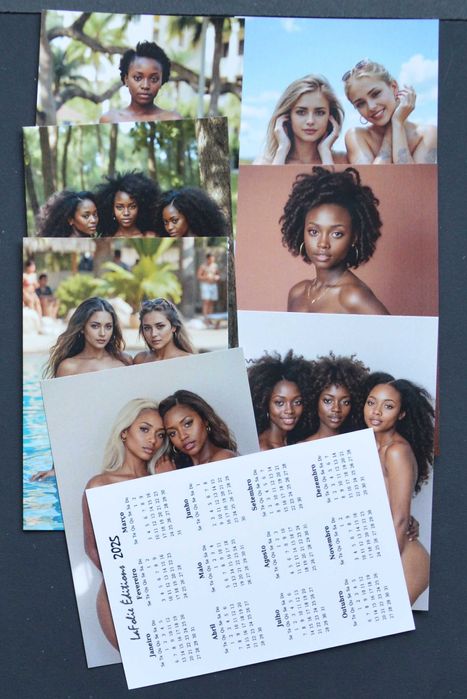 Calendários de Bolso - 8 unidades - eróticos - olx X10492