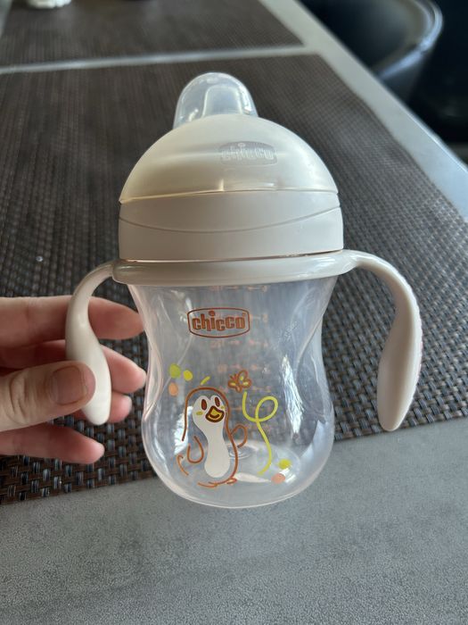 Поїльник Chicco transition cup, 200 мл, 4м+