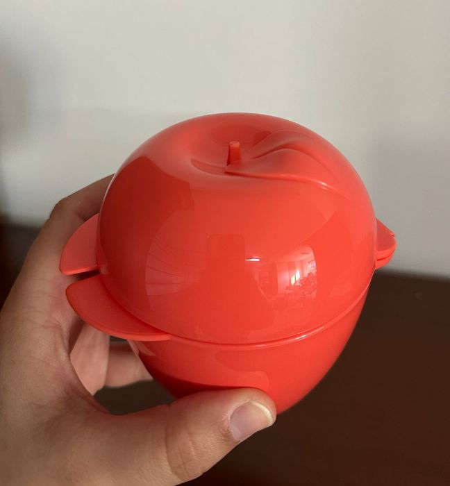 Caixa Maçã Tupperware