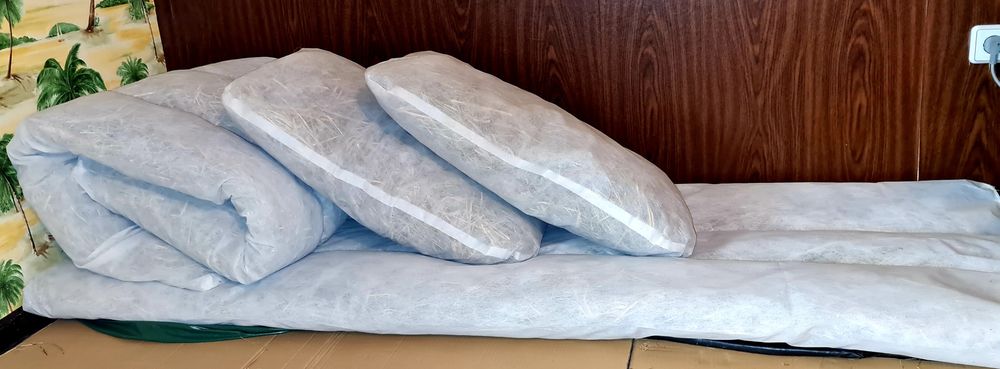 Матрас для бані з сіном