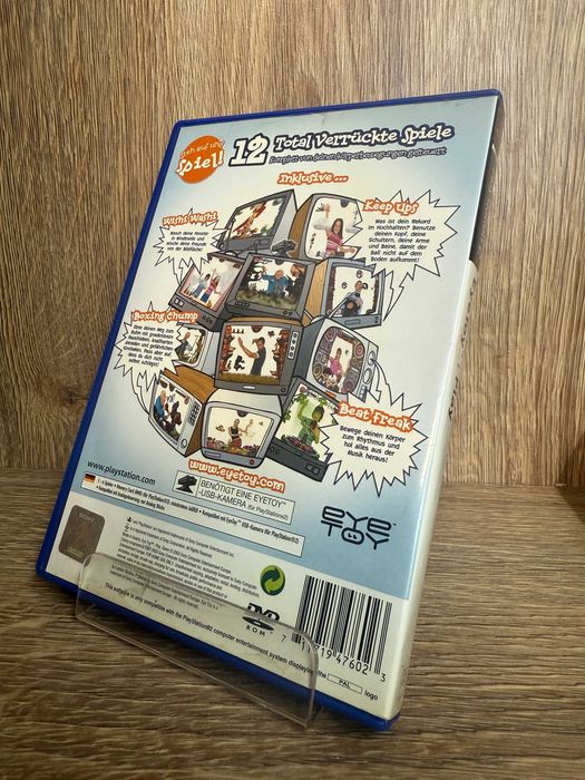 Gra EyeToy Play PS2 (Okładka Niemiecka) Wersja Angielska
