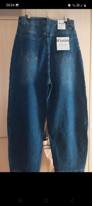 Spodnie dzinsowe balony M-sara  L/XL