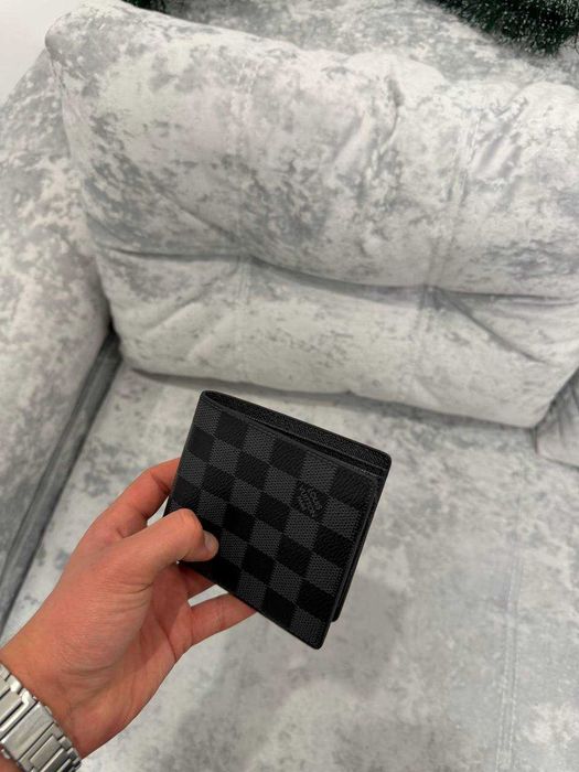 Новый Кошелек мужской черный