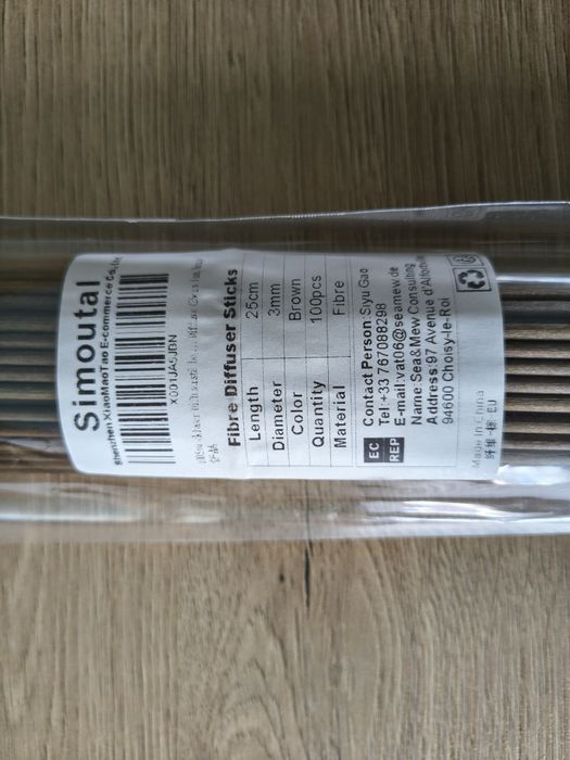 Patyczki z włókna do dyfuzora 100 sztuk