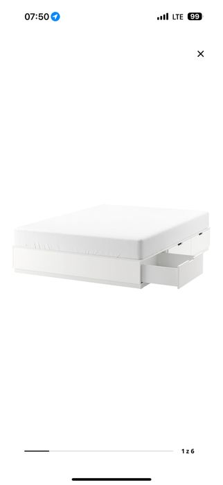 Nordi lóżko 160x200