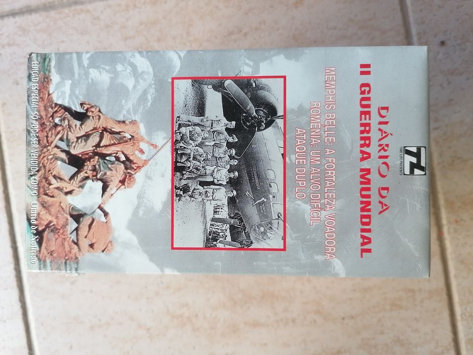 Coleção de 7 VHS "Diário da II Guerra Mundial"