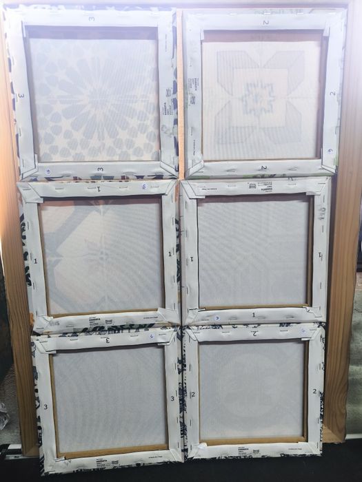 Imitação Azulejos Vintage - 6 peças