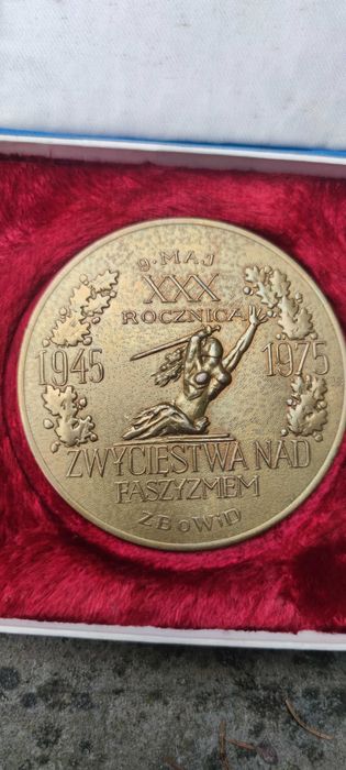 Medal mosiężny ZBOWID z etui - Rzadkość
