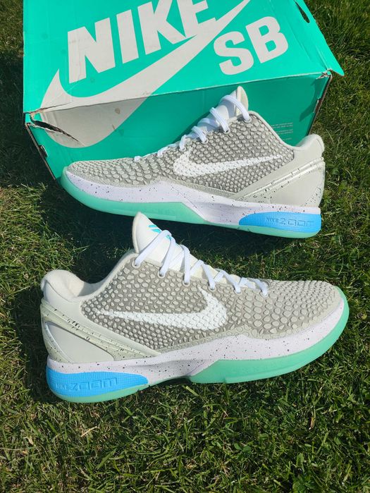 Buty do koszykówki Nike Zoom Kobe 6 Protro White