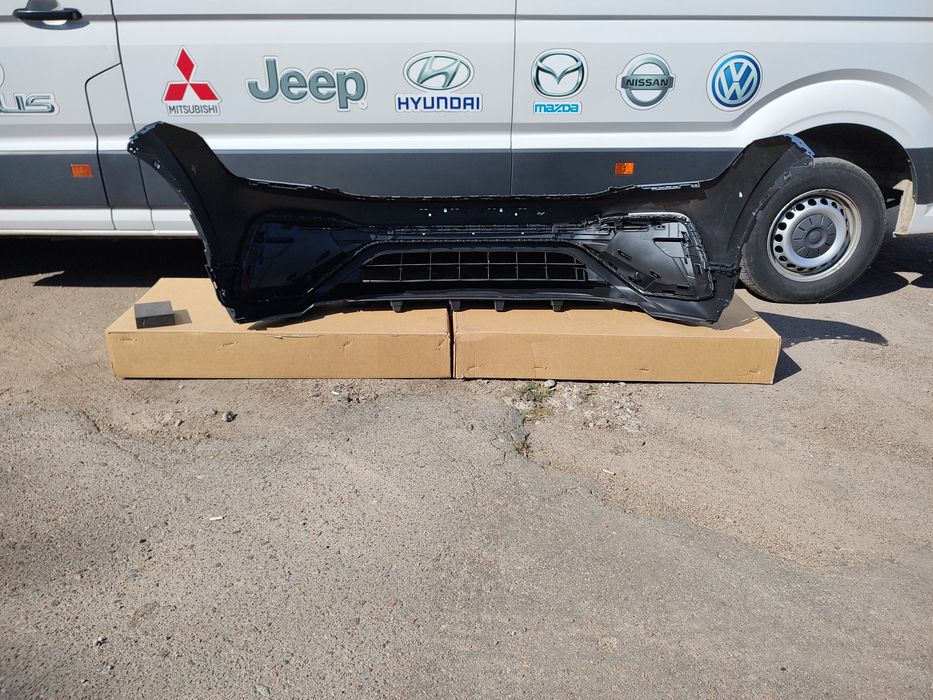 Бампер фольцваген Тигуан VW  Tiguan  бампер в сборе гриль