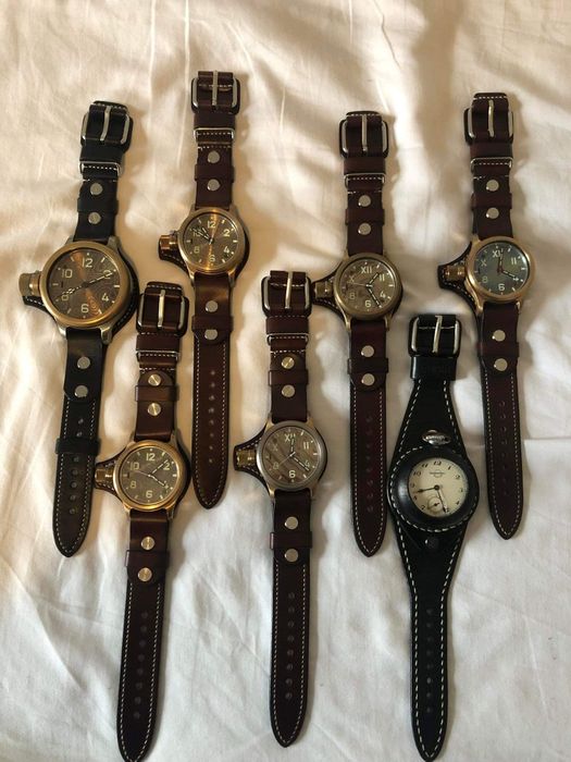 Изготовление кожаных ремешков для карманных часов. Окопные ремешки ...