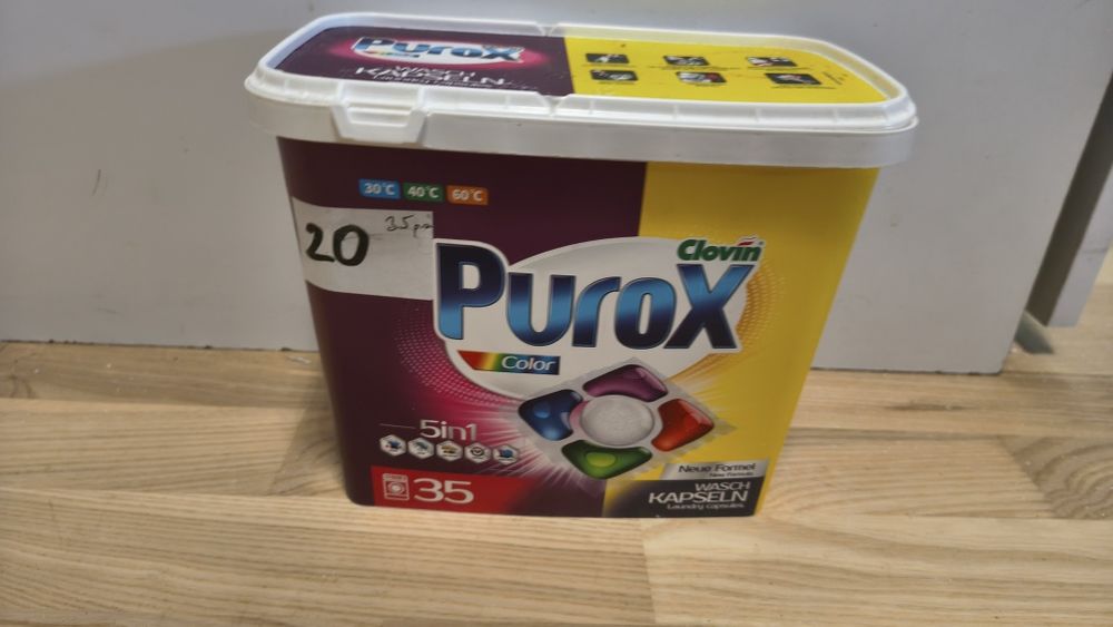 Purox Color 5in1 35 kapsułek do prania