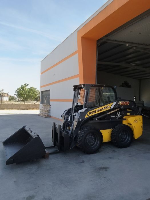 Mini pá carregadora escavadora (apenas 250h)