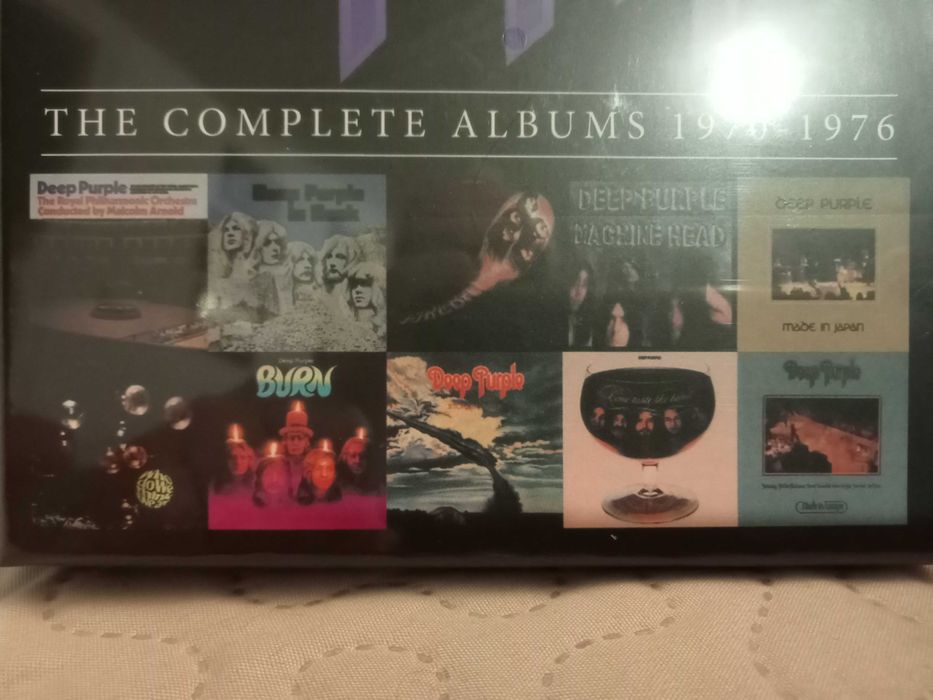 Deep Purple the complete albums , 10 x cd box