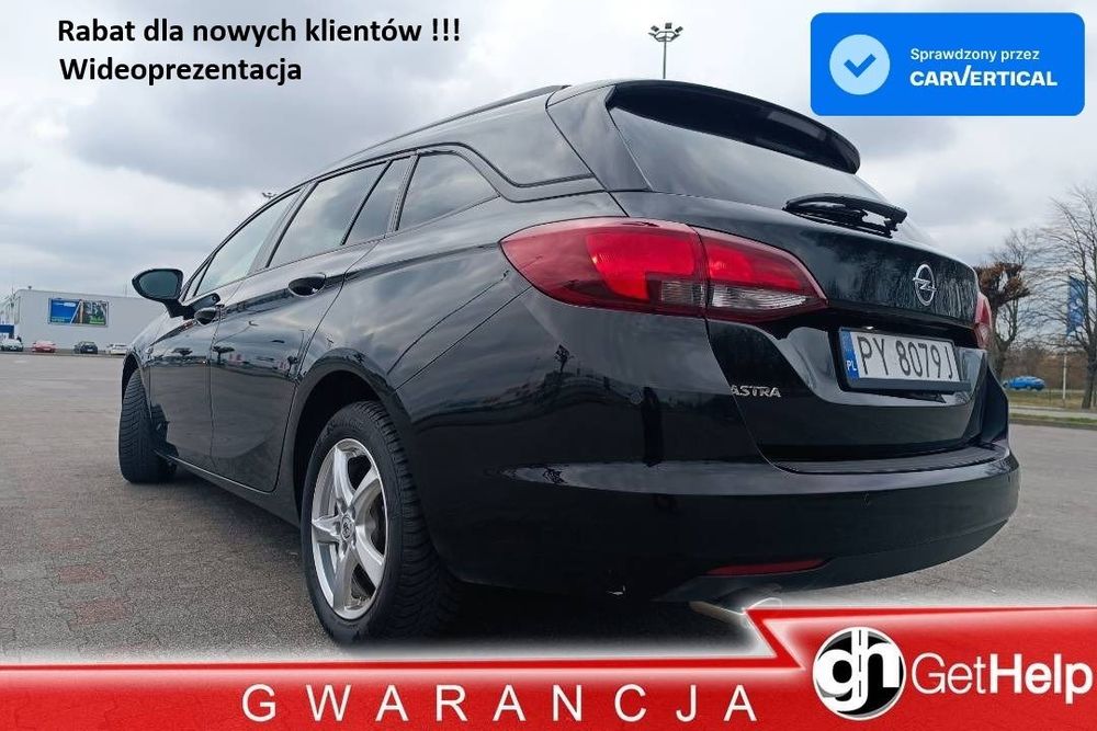Opel Astra Pełna dokumentacja Climatronic Czujniki park. Nawig. Android Auto