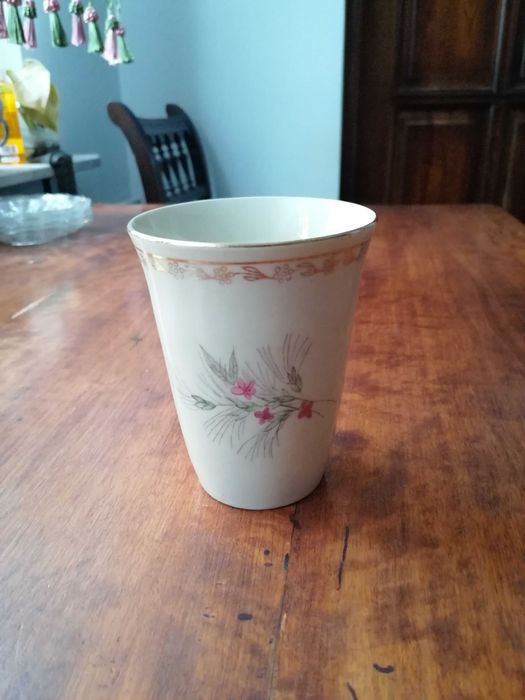 Stary kubek do kakao, mleka Chodzież lata 60-te